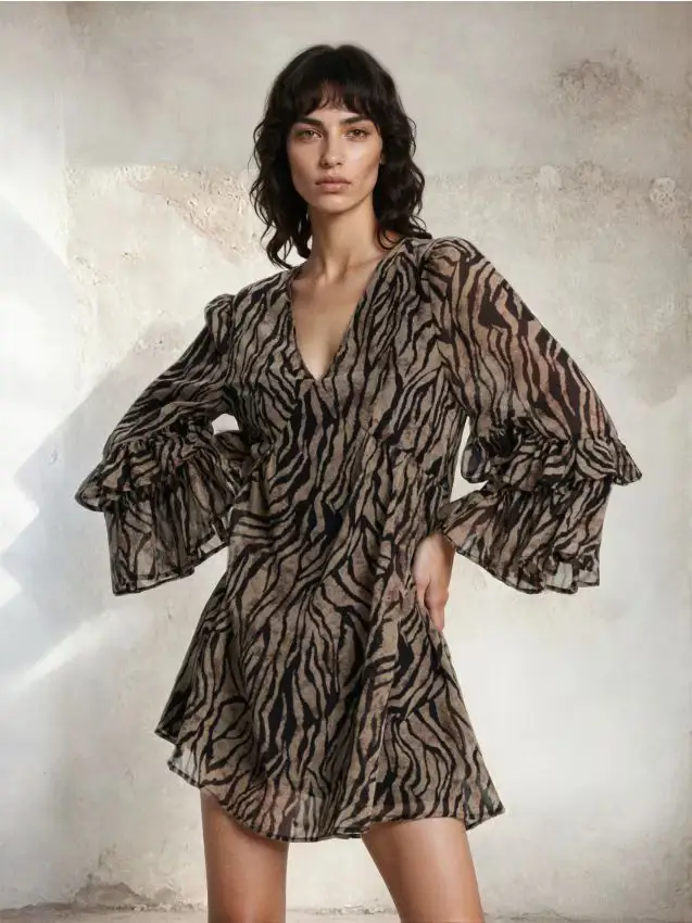 Minivestito fantasia - multicolor