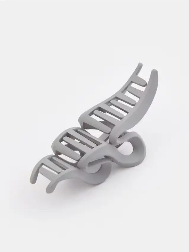 Mollettone per capelli - grigio scuro