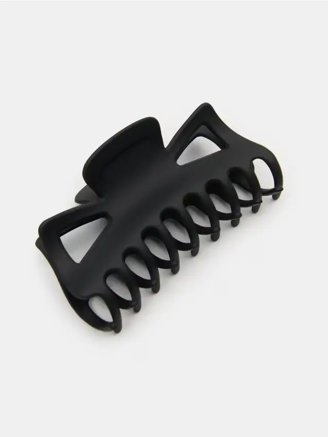 Mollettone per capelli - nero