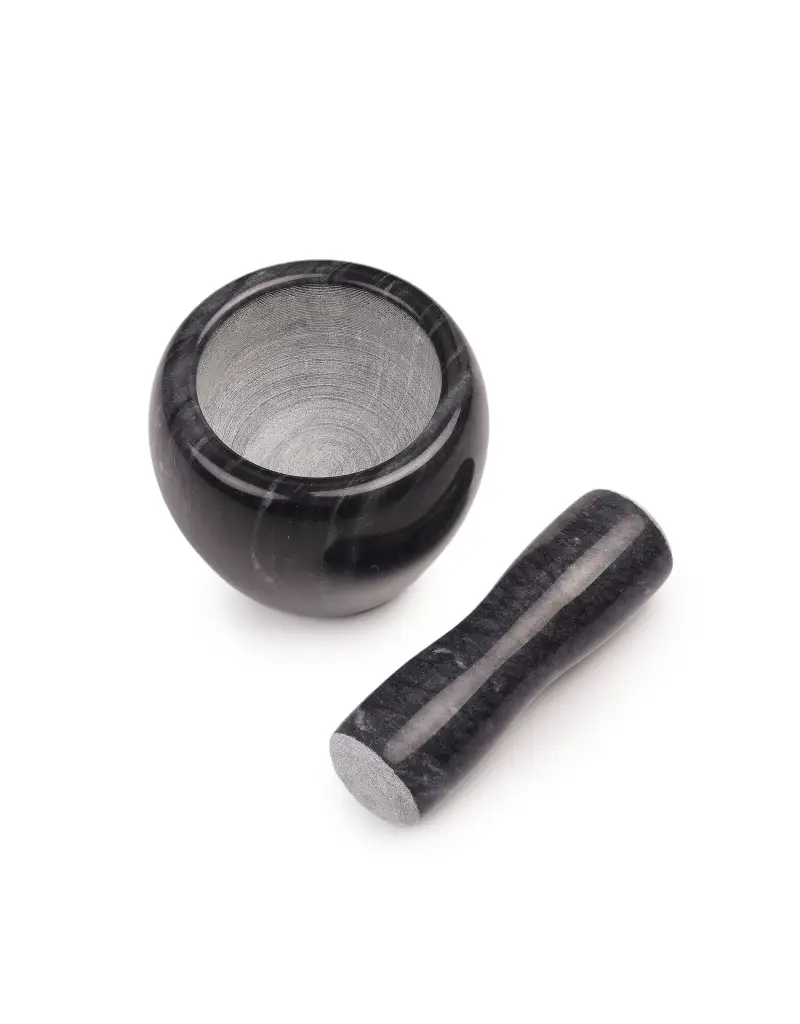 Mortaio da cucina - nero miniatura 3