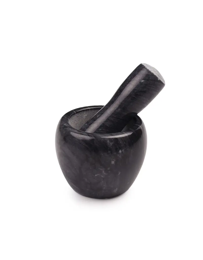 Mortaio da cucina - nero miniatura 4