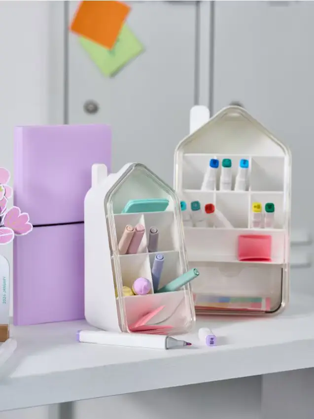 Organizer da scrivania - bianco