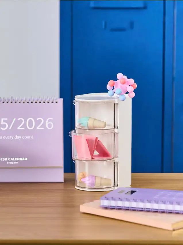 Organizer da scrivania - bianco