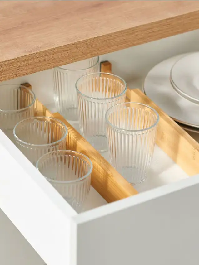 Organizer per cassetto - beige