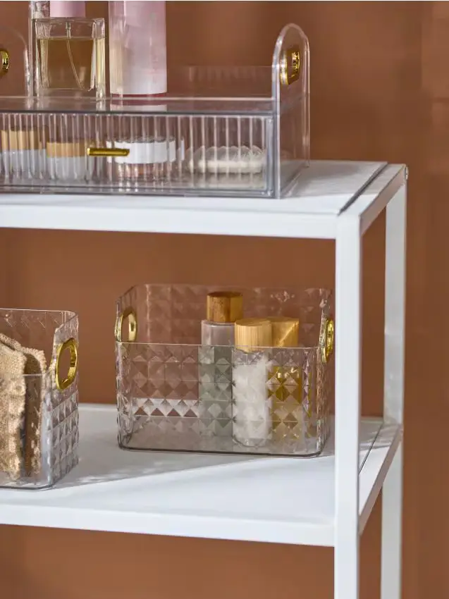 Organizer per il bagno - clear