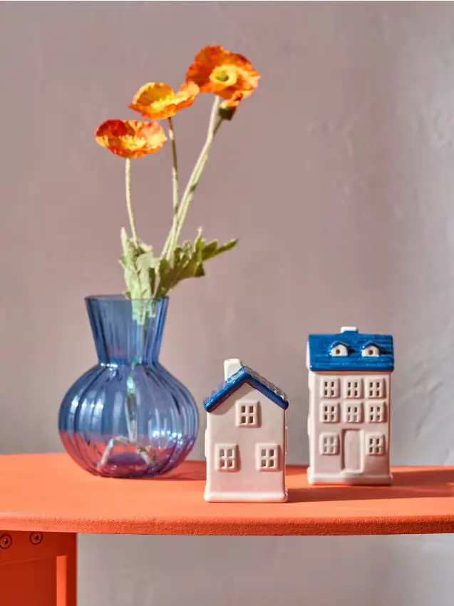 Ornamento in piedi 2 pack - bianco