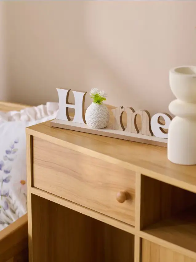 Ornamento in piedi - bianco