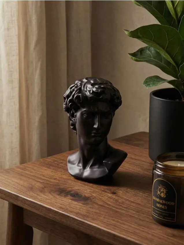 Ornamento in piedi - bordeaux