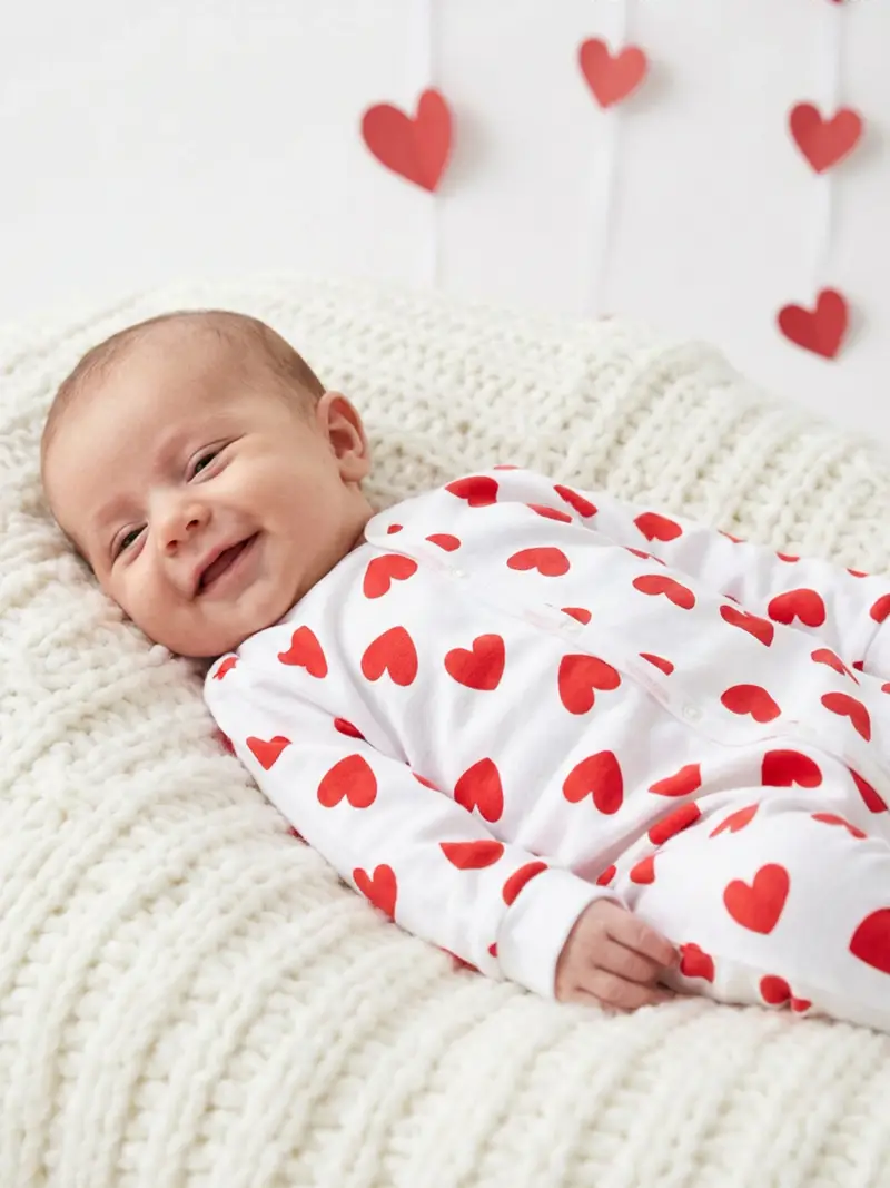 Pagliaccetto in cotone per neonati - bianco miniatura 2