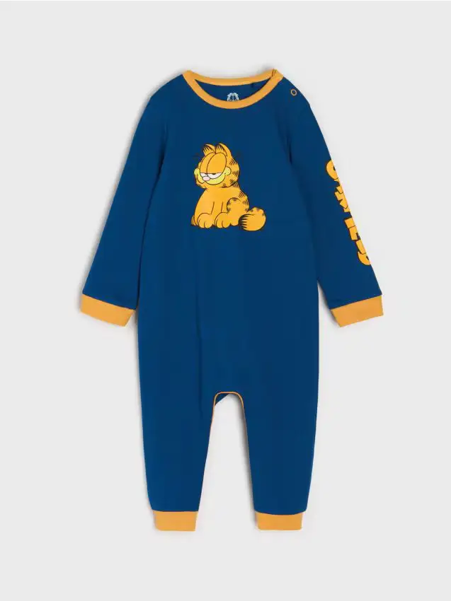 Pagliaccetto in cotone per neonati Garfield - blu scuro