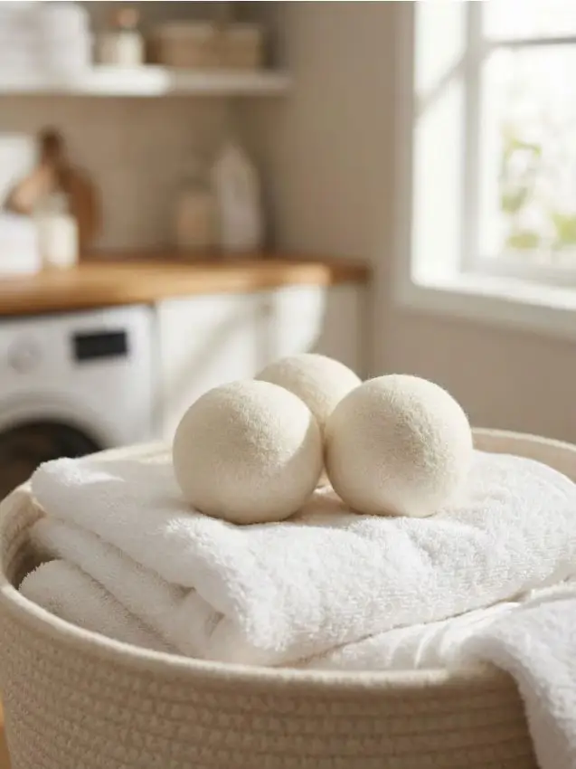 Palline per asciugatrice - panna