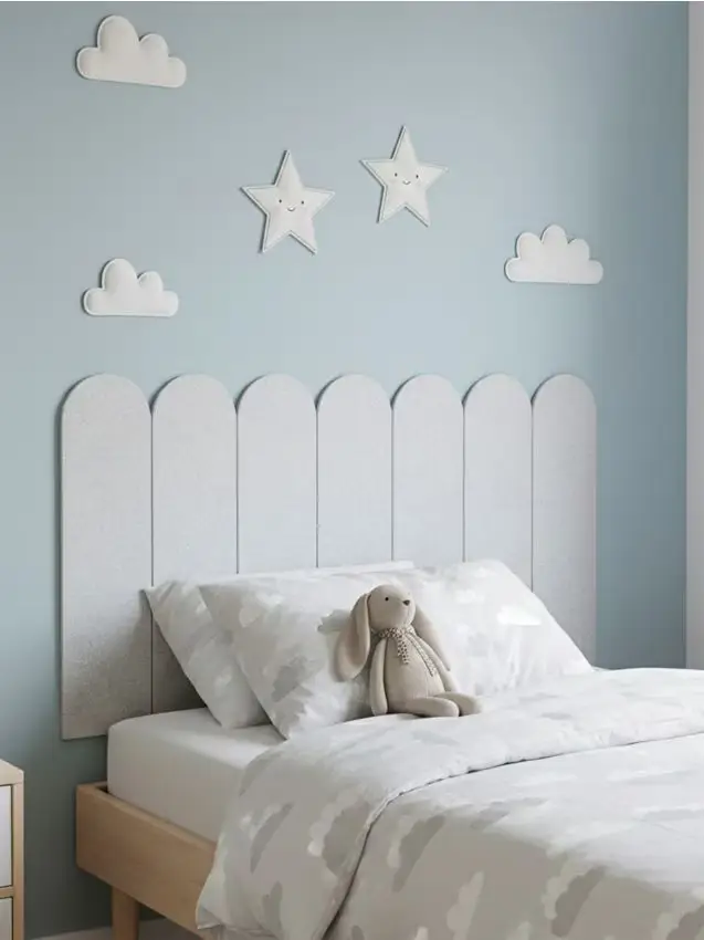 Pannelli in feltro per pareti 5 pack - beige