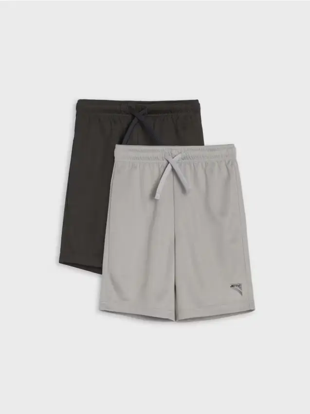 Pantaloncini 2 pack Active - grigio scuro