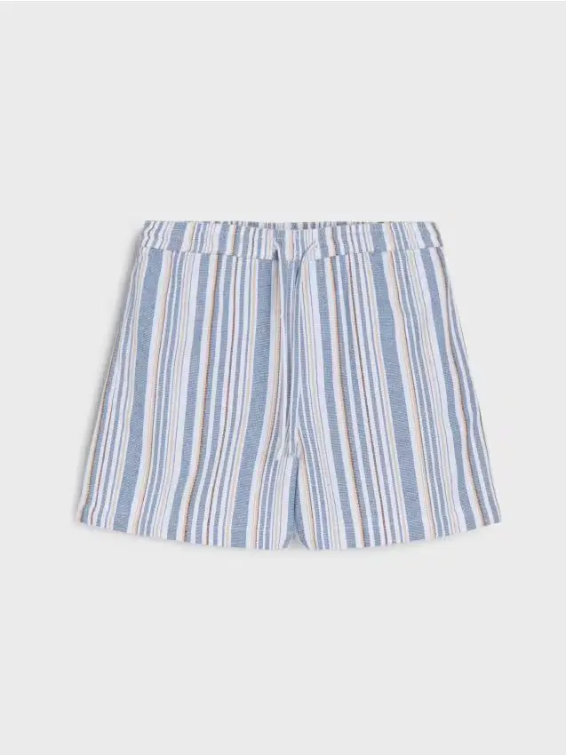 Pantaloncini a righe - multicolor