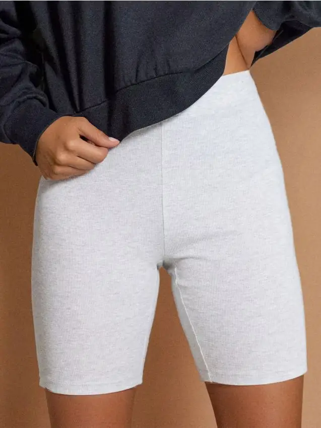 Pantaloncini da ciclismo - grigio chiaro