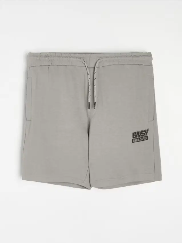 Pantaloncini di felpa - grigio chiaro