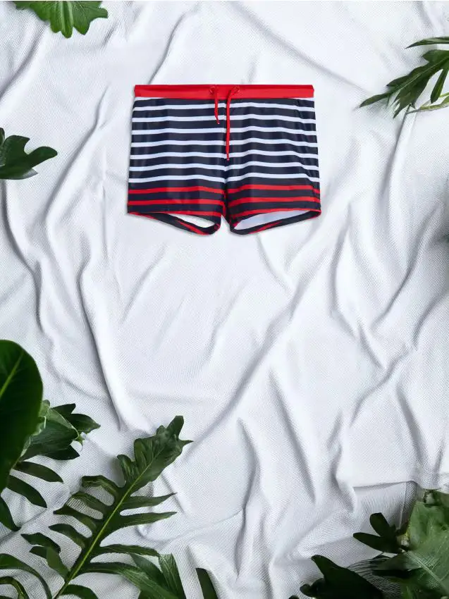 Pantaloncini mare - blu scuro