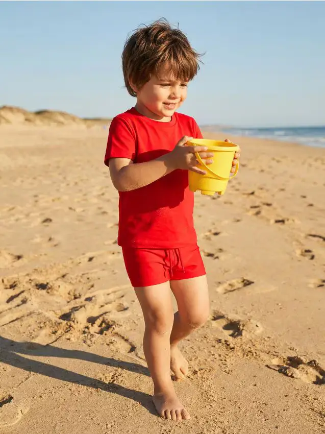 Pantaloncini mare - rosso