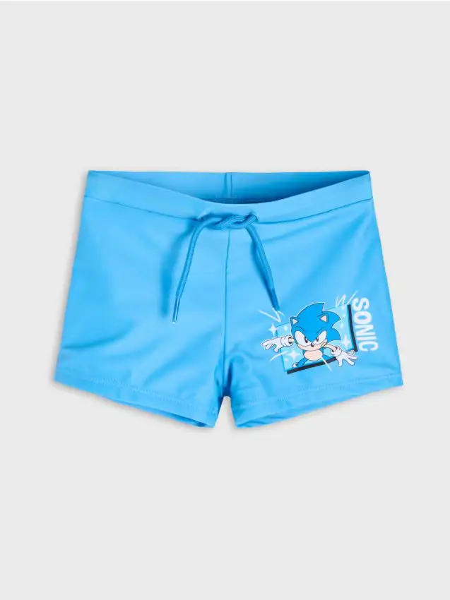 Pantaloncini mare Sonic the Hedgehog - azzurro