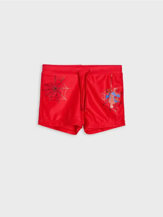 Pantaloncini mare Spider-Man - rosso