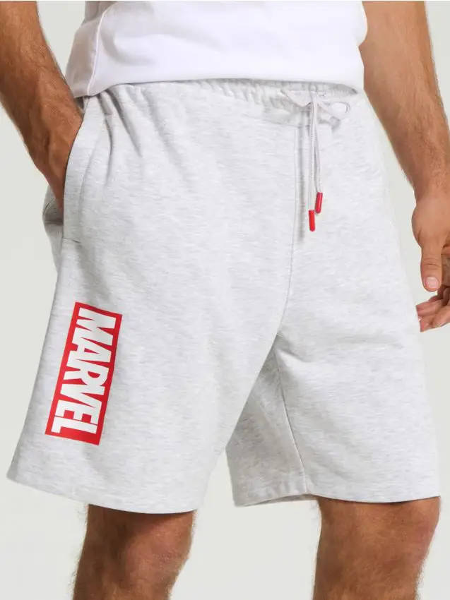 Pantaloncini Marvel - grigio chiaro