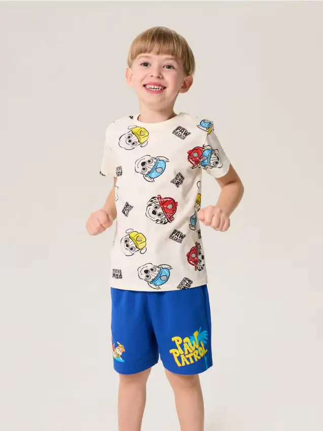 Pantaloncini PAW Patrol - mid blue