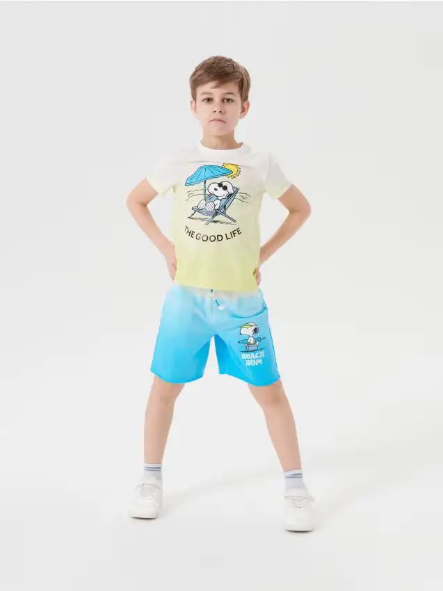 Pantaloncini Peanuts - tTurchese