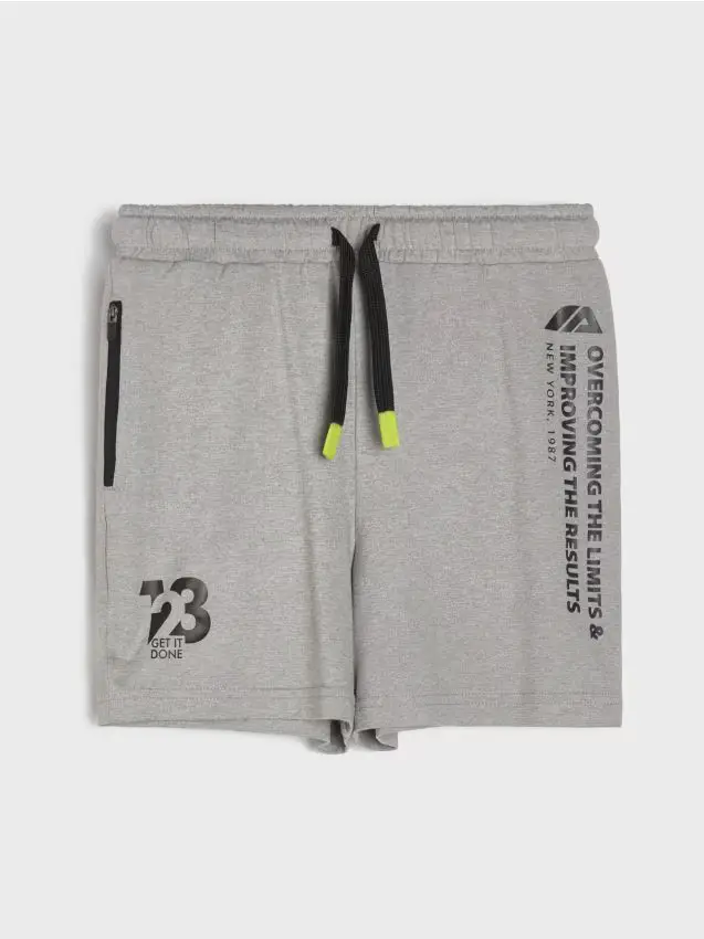 Pantaloncini sportivi - grigio chiaro