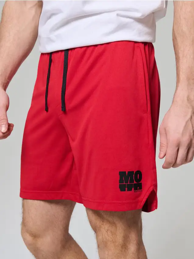Pantaloncini sportivi - rosso