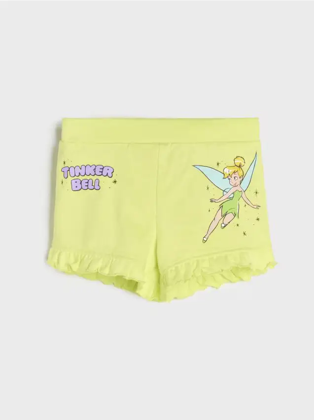 Pantaloncini Tinkerbell - verde-giallo