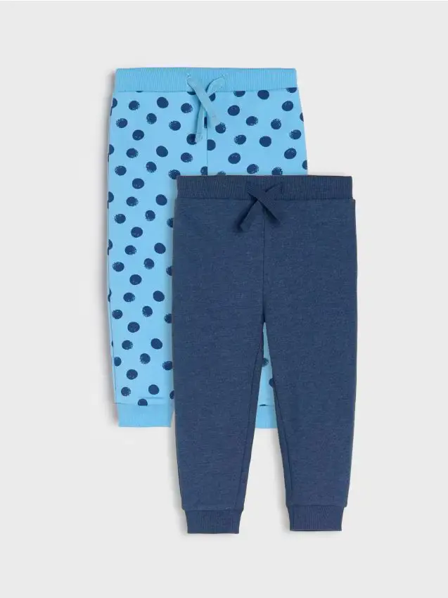 Pantaloni 2 pack - azzurro