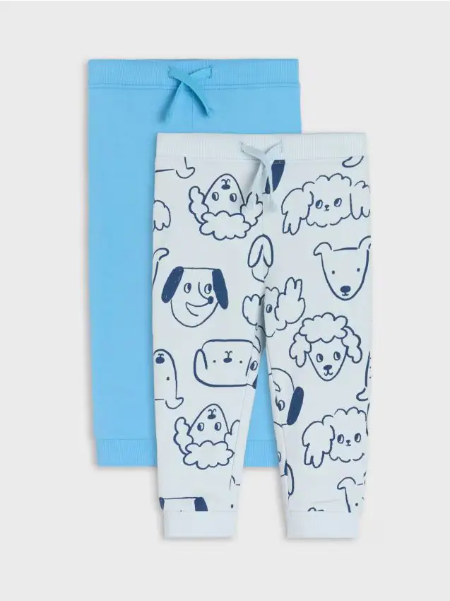 Pantaloni 2 pack - blu pallido