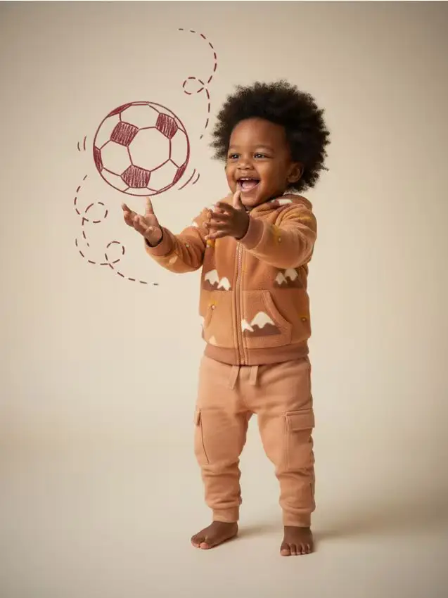 Pantaloni 2 pack - caffè Caffè