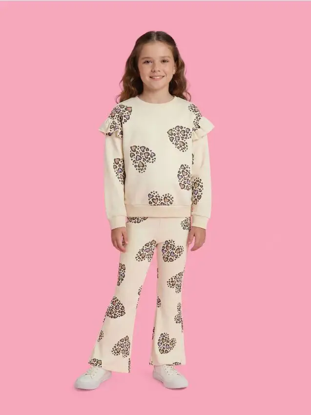 Pantaloni a zampa di elefante - multicolor