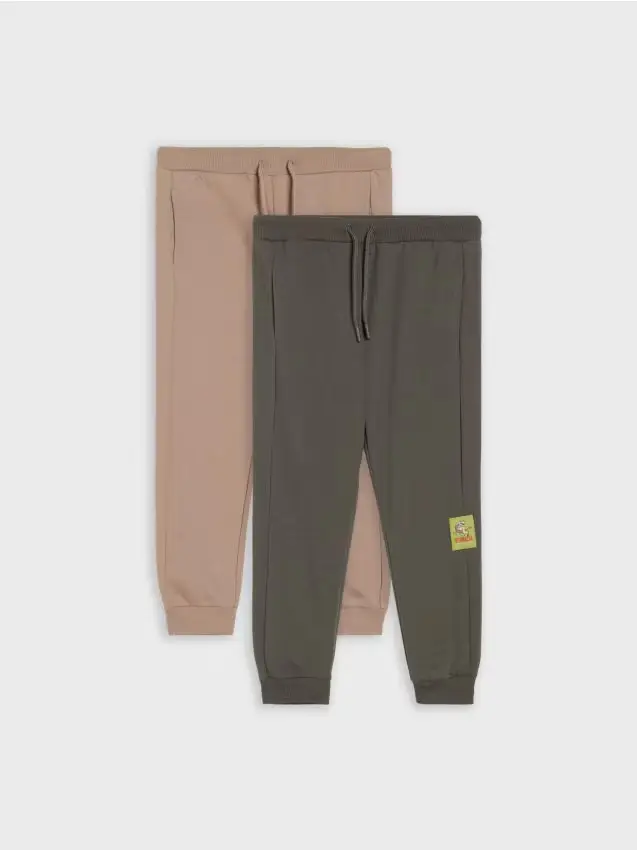 Pantaloni ampi 2 pack - grigio scuro