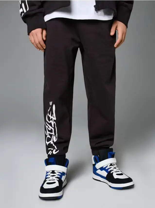 Pantaloni ampi - grigio scuro