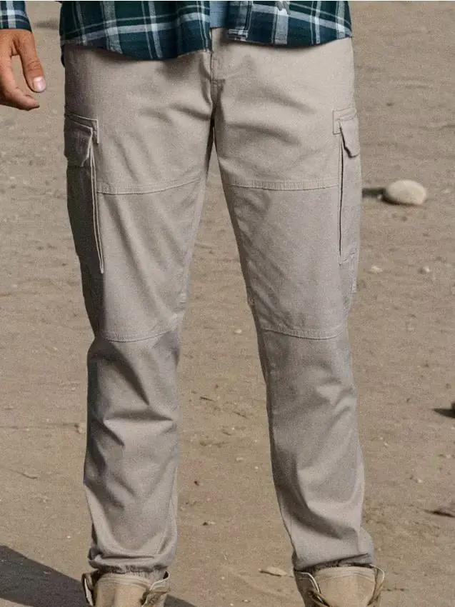 Pantaloni cargo - beige