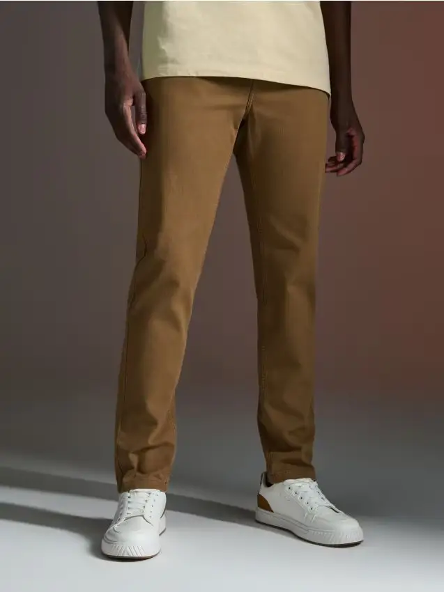 Pantaloni - carminio