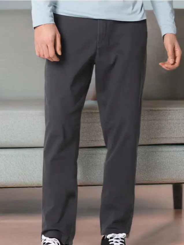 Pantaloni chino slim - grigio scuro