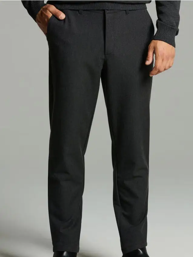 Pantaloni chino slim - grigio scuro