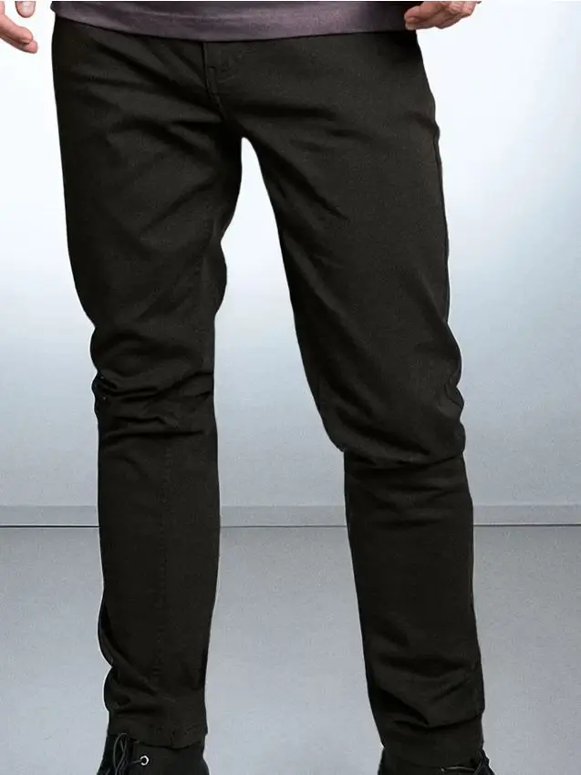 Pantaloni chino - verde scuro