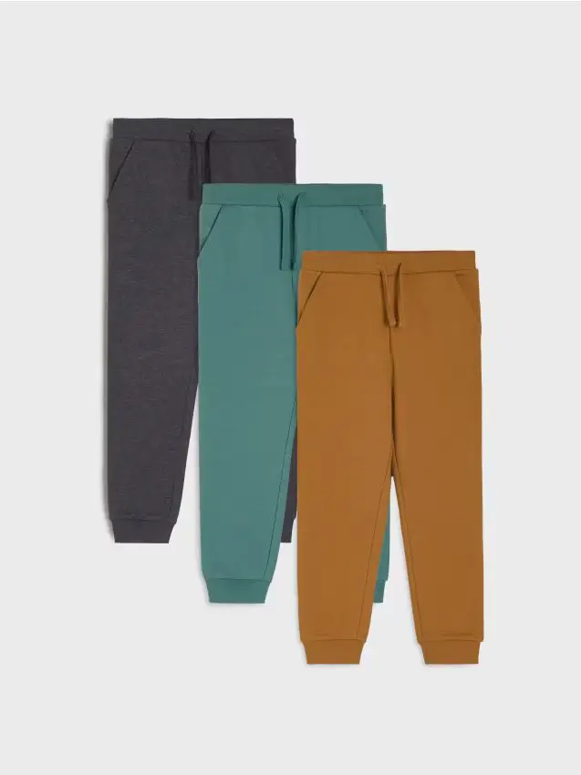 Pantaloni confezione da 3 - marrone dorato