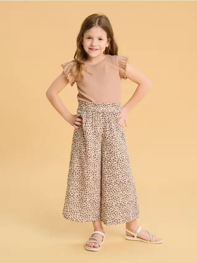 Pantaloni culotte - multicolor