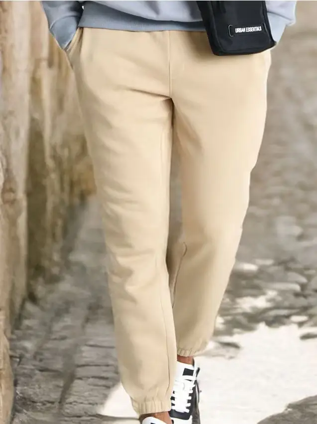 Pantaloni da tuta - beige