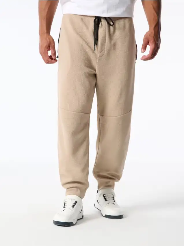 Pantaloni da tuta - beige