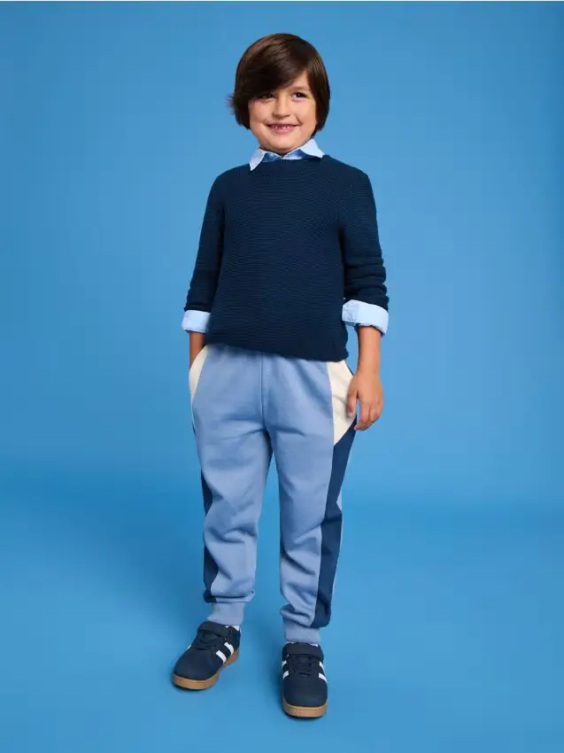 Pantaloni da tuta - grey blue