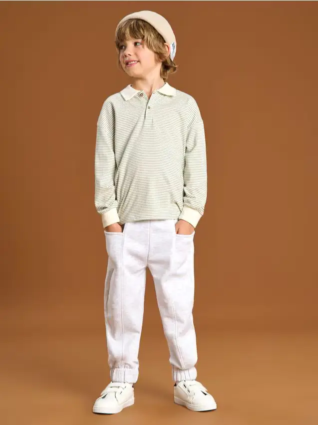 Pantaloni da tuta - grigio chiaro