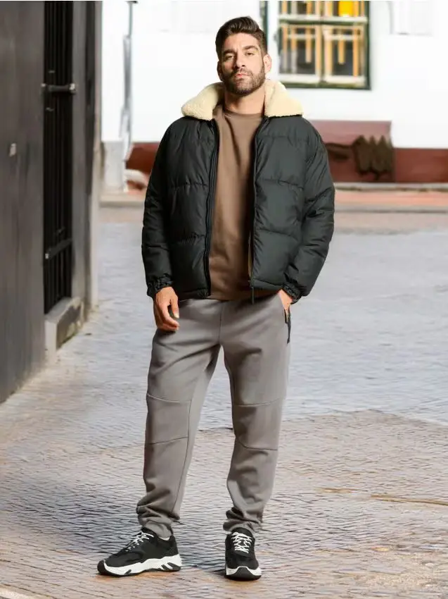 Pantaloni da tuta - grigio chiaro