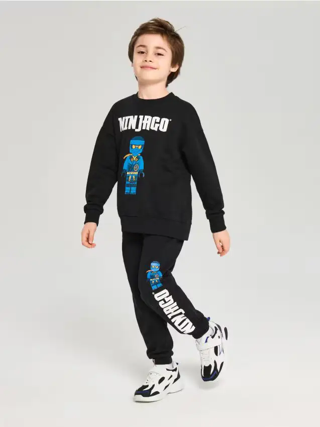 Pantaloni da tuta jogger Lego Ninjago - nero