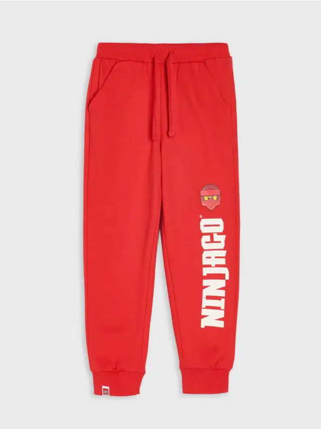 Pantaloni da tuta jogger Lego Ninjago - rosso